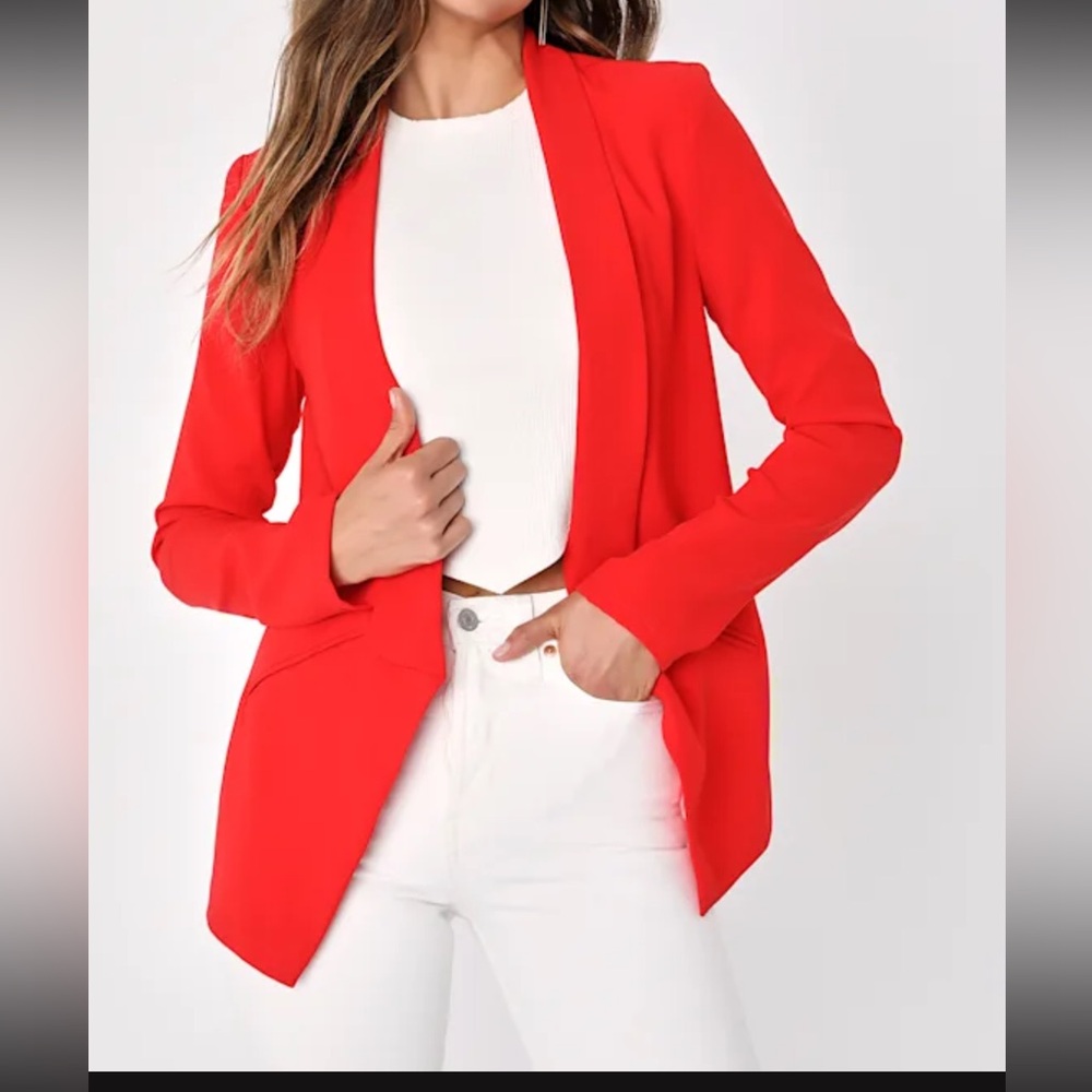 NWOT**** Red Women's Blazer